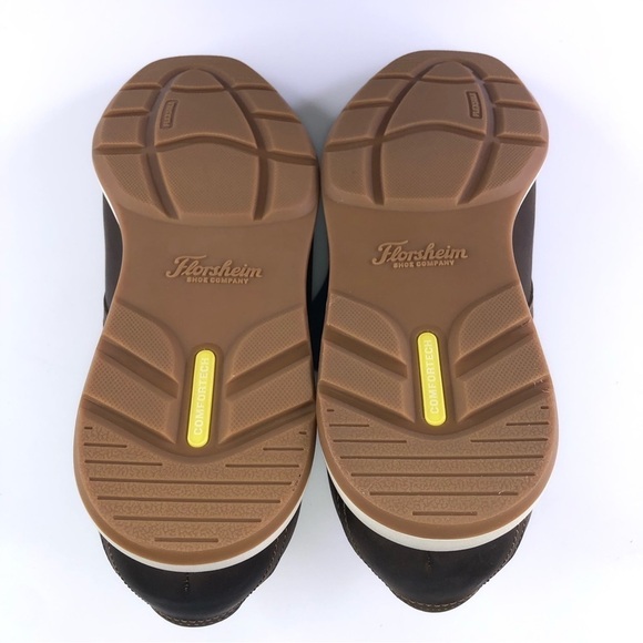 FLORSHEIM Men's Transit Cap-Toe Leather Oxfords- Brown, Size US 11M - Picture 10 of 11